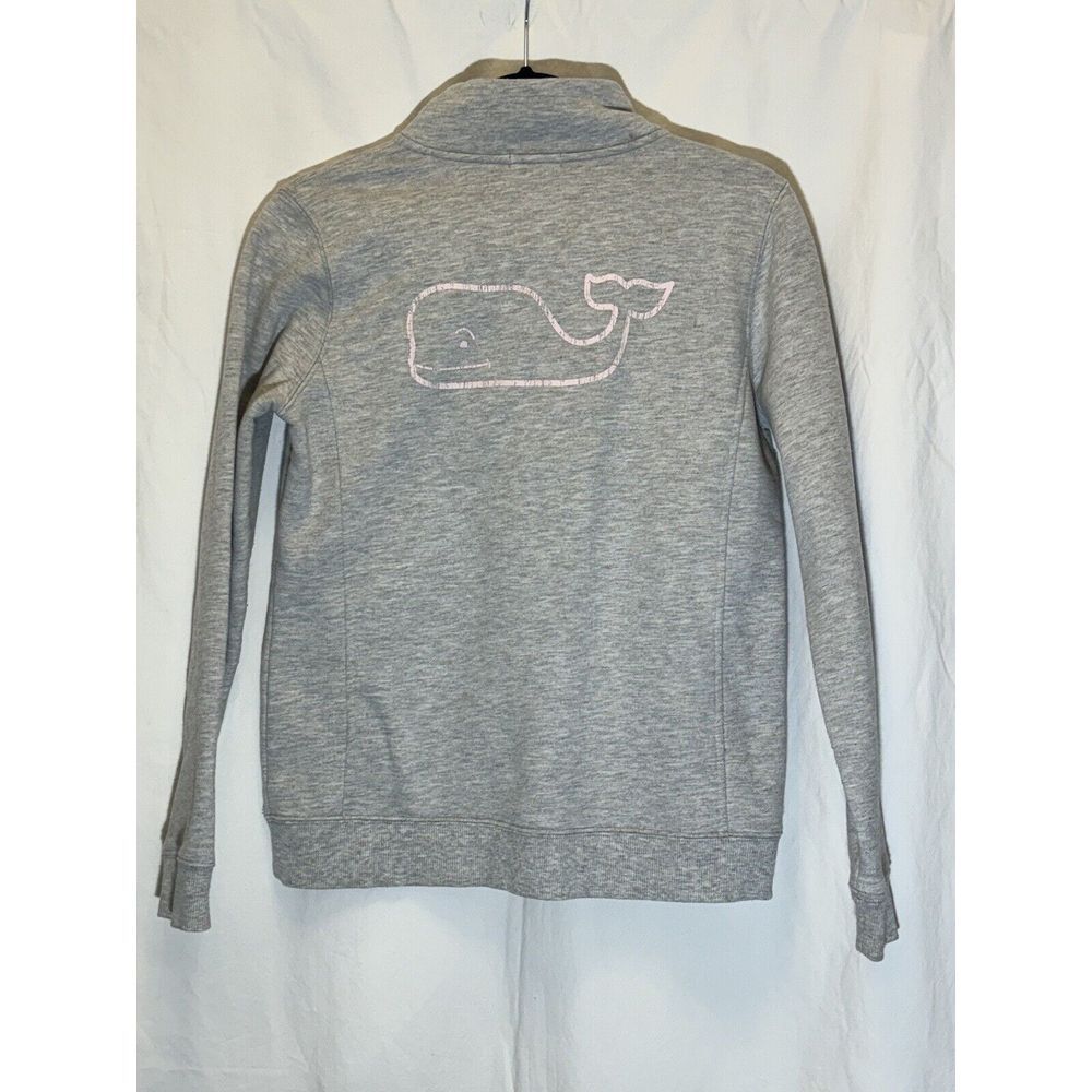 Vineyard Vines Womens S Quarter Zip Shep Shirt Pullover EUC W18 - Picture 5 of 5